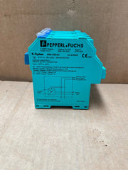 Pepperl+Fuchs – KFD2‑CD2‑Ex1 – 1‑Channel Isolated Current Driver (123523)