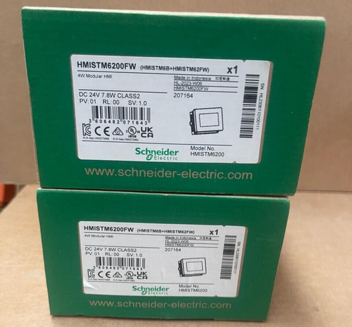Schneider Ekectric HMI - HMISTM6200FW - HMISTM6B + HMISTM62FW - 4W Moduler HMI