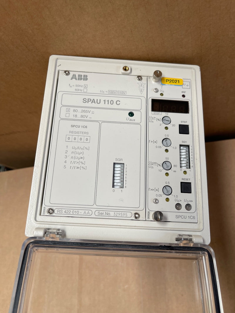 ABB – SPAU 110 C-AA – Undervoltage / Overvoltage Protection Relay