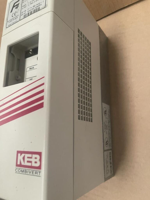 KEB VFD 07.F4.S3D-3420/1.2 1.8KVA 0.75kW 3PH 305-500V