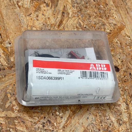 ABB – 1SDA066399R1 – UVR‑C XT1..XT4 Fixed‑Plug Undervoltage Release