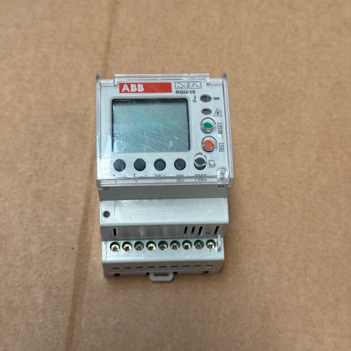 ABB – RGU‑10 – Type A Residual-Current (Earth-Leakage) Relay with Pre‑Alarm