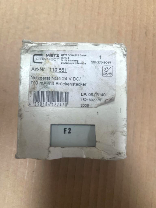 METZ CONNECT 110561 NG4 24V DC Netzgerät