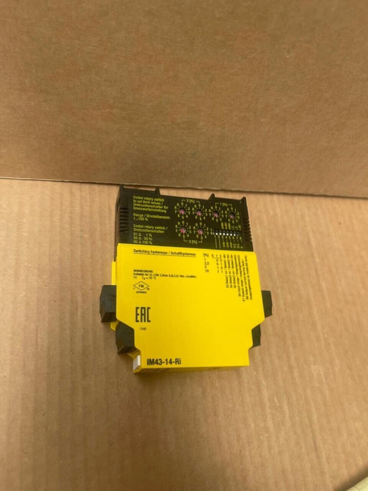 Turck - IM43-14-RI - 1-Channel Trip Amplifier, 0/4–20 mA, 0/2–10 V Inputs