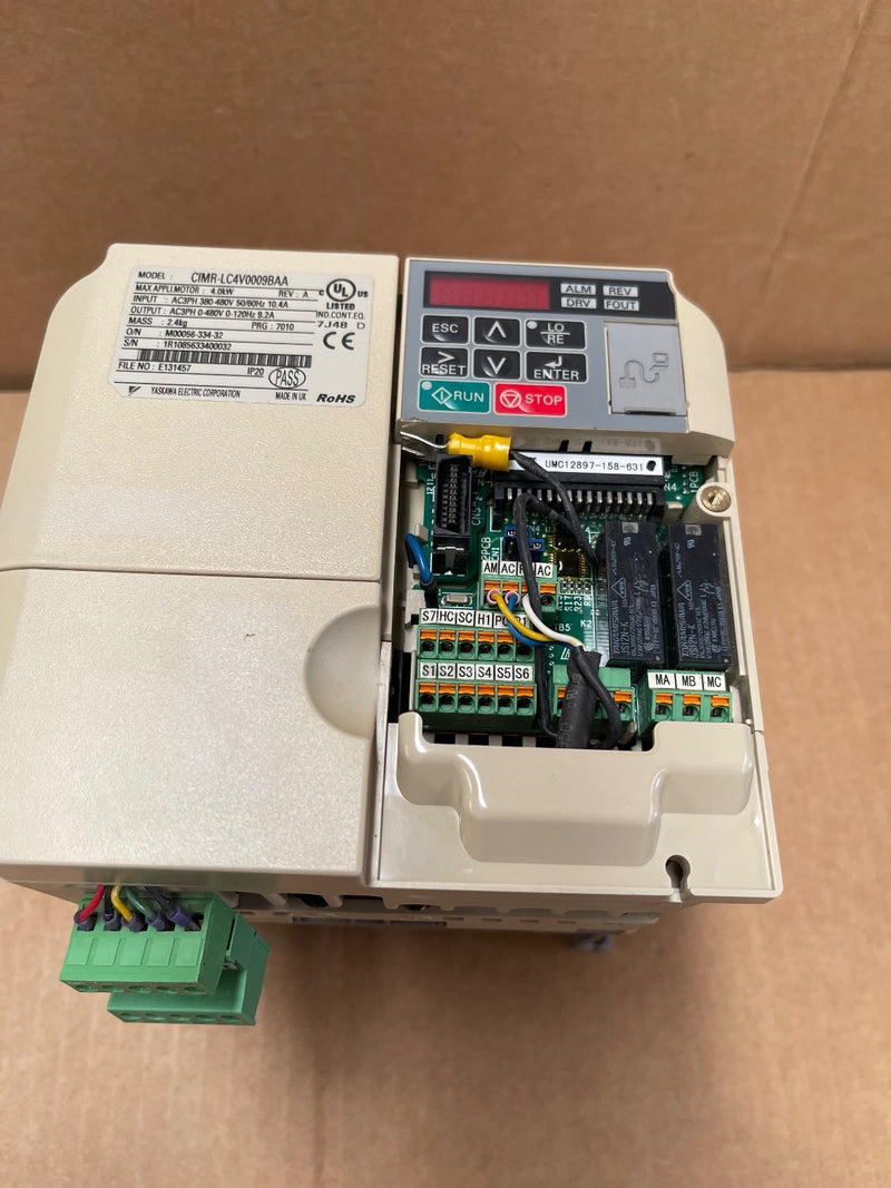 Yaskawa – CIMR‑LC4V0009BAA – L1000V Lift Inverter 400 V / 4 kW