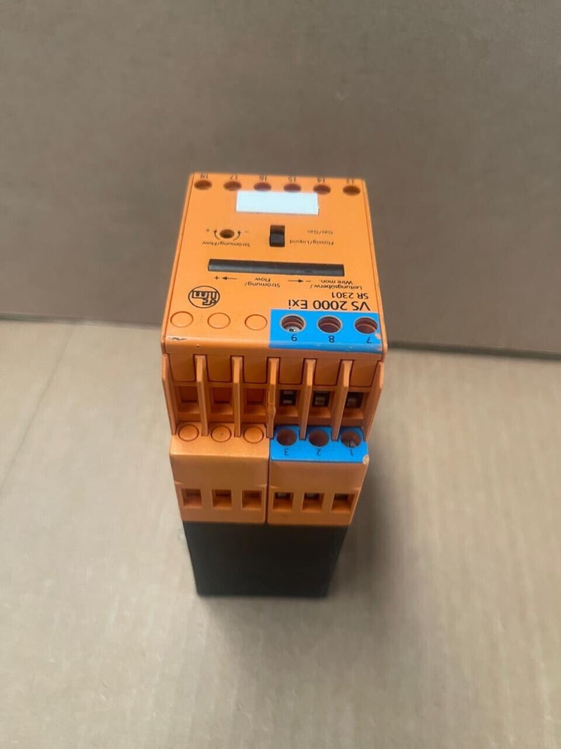 IFM - Control monitor for flow sensors SR2301 VS2000/ 24VDC/EXI/1G
