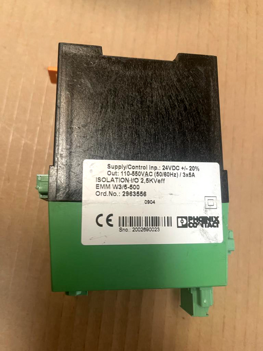 Phoenix Contact - EMM W3/ 5-500 - Motor management - 2963556