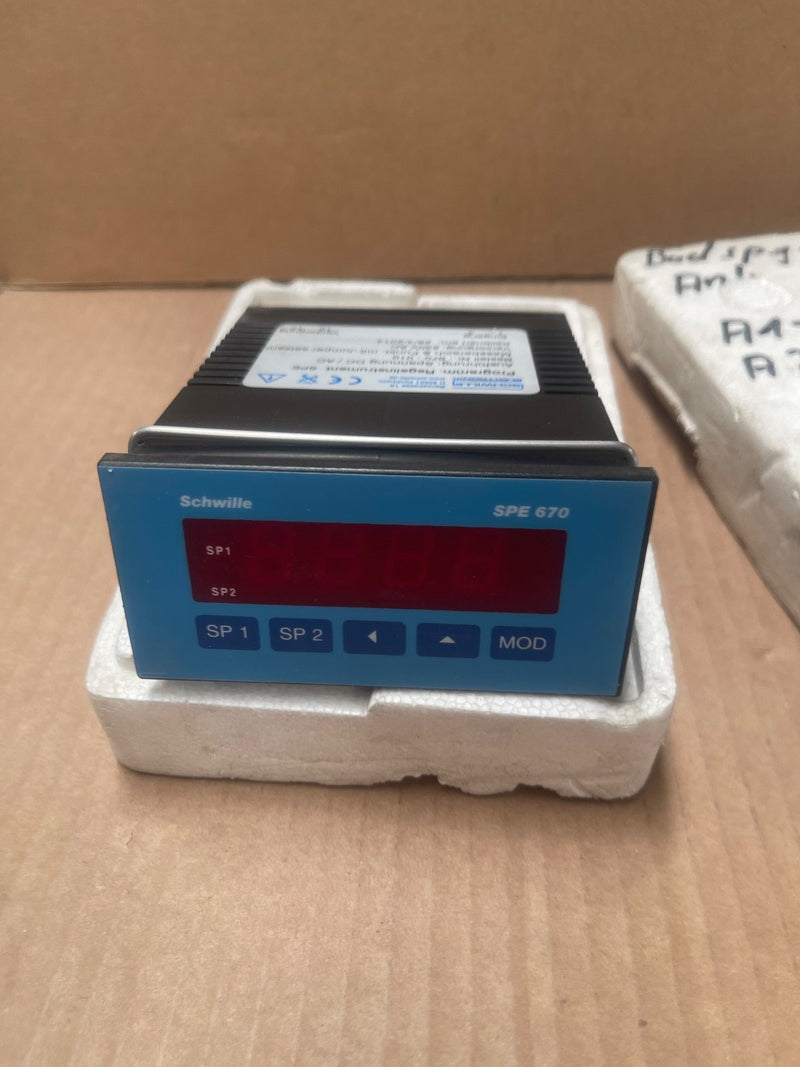Schwille – SPE 670 – Programmable Panel Meter / Digital Indicator 48×96 mm