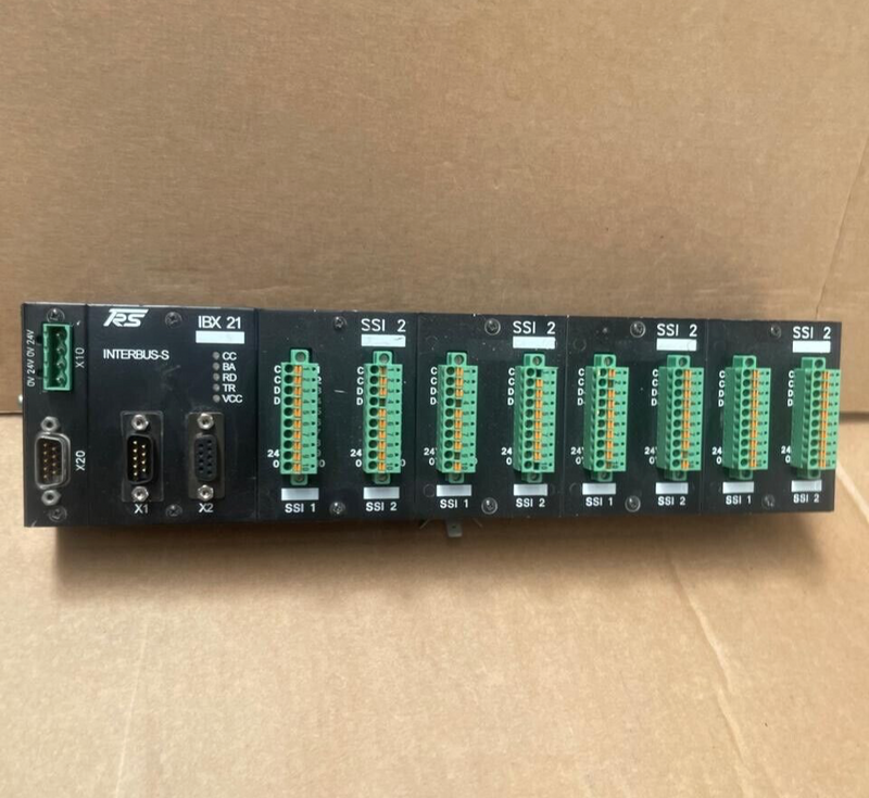 TR Systemtechnik – IBX 21 – INTERBUS-S Controller + 4x SSI 2