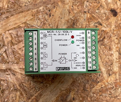 Phoenix Contact – MCR‑F/U‑100K/V (P/N 2808255) – 0–100 kHz Frequency Transducer