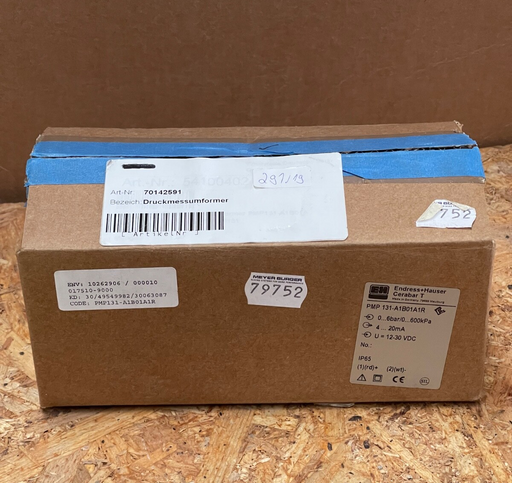 Endress+Hauser - PMP131-A1B01A1R - Cerabar T Pressure Transmitter 0–6 bar 4–20mA