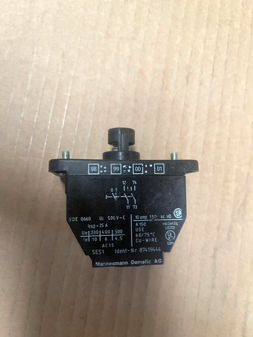 Mannesmann Demag, 87419444, Contact Block