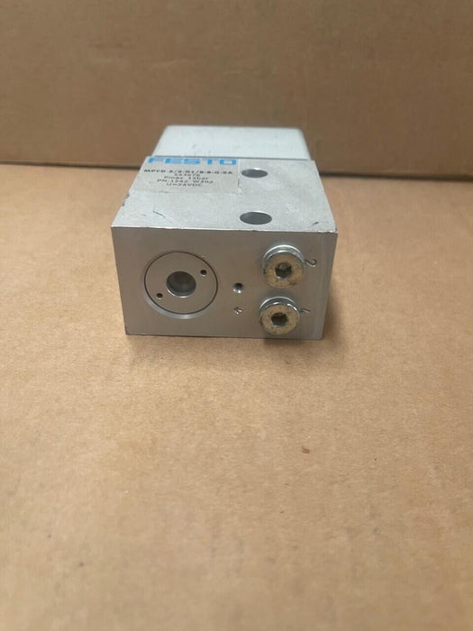 Festo - MPYD-5/2-G1/8-8-G-SA - Pneumatic Solenoid Valve, 5/2-Way, G1/8 Port