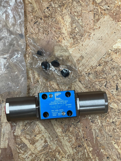 Continental Hydraulics - VAD03M-3A-G-10-B - Air-Operated 3-Position D03