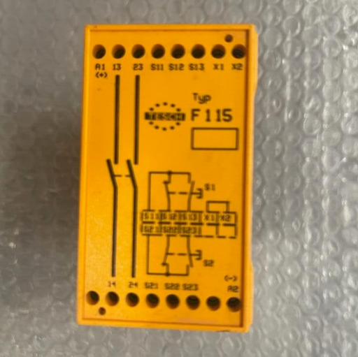 TESCH, F115x05, Safety Relay 07500025 24VDC