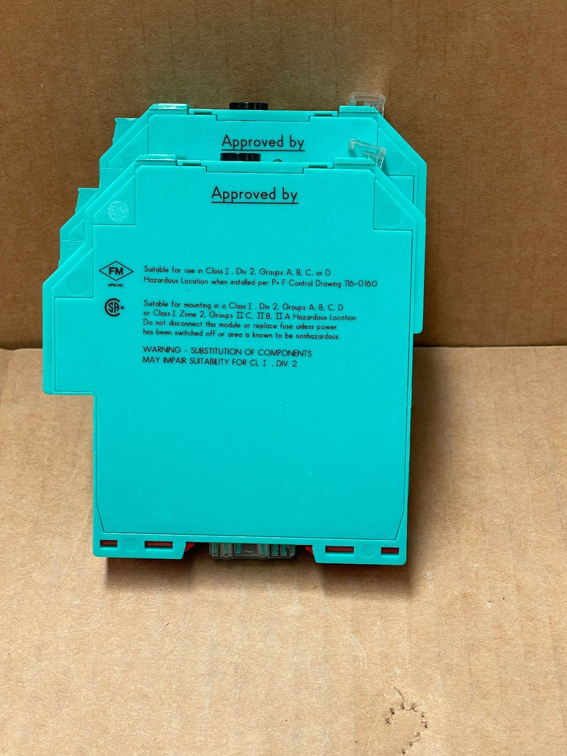 Pepperl+Fuchs – KFD2‑EB2 (43546) – Power Feed Module / Power Rail Supp ...