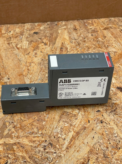 ABB – CM572‑DP B5 – PROFIBUS‑DP Master Module for AC500 PLC (1SAP170200R0001)