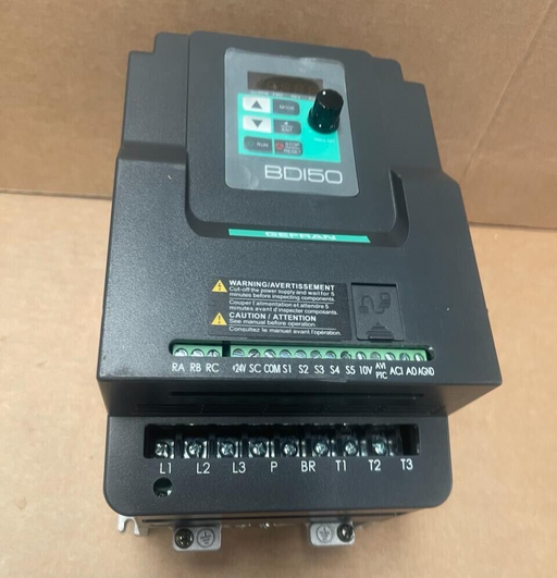GEFRAN - BDI50-3055-KBX-4-NP-F - 5.5kW/7.5HP - AC Speed Drive