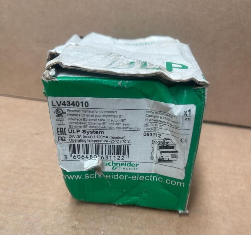 Schneider Ekectric ULP System - LV434010 - Ethernet Interface for LV Breaker