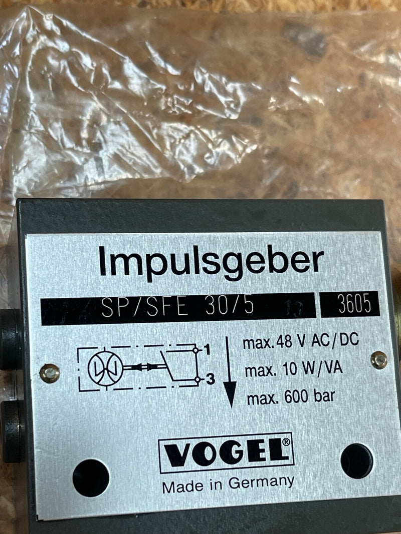 SKF - SP/SFE 30/5 - Impulse Generator for Lubrication Systems, 0.34 cm³/Pulse