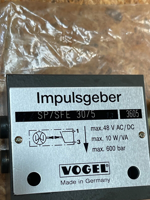 SKF - SP/SFE 30/5 - Impulse Generator for Lubrication Systems, 0.34 cm³/Pulse