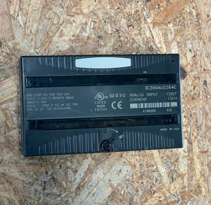 GE Fanuc – IC200ALG264C – VersaMax 15‑Channel 15‑Bit Analog Current Input