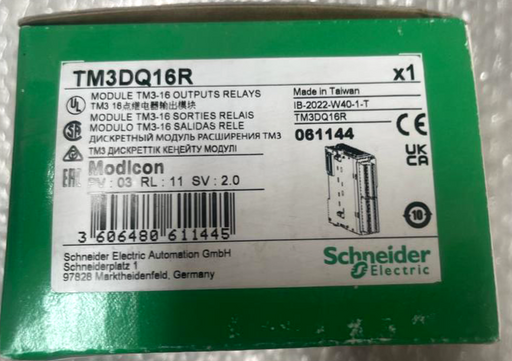 Schneider Electric Modicon TM3DQ16R Module TM3-16 Outputs Relays