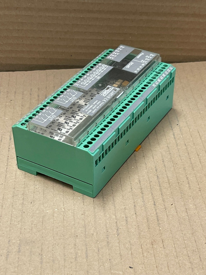 SYSTEC – REL485/8 – 8‑Channel Relay Interface with RS‑485 / DIN‑Rail