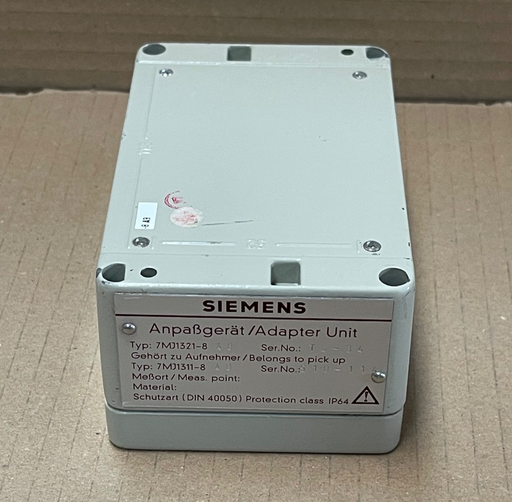 Siemens – 7MJ1321‑8 – Adapter Unit for Pickup 7MJ1311‑8 | IP64 Rated