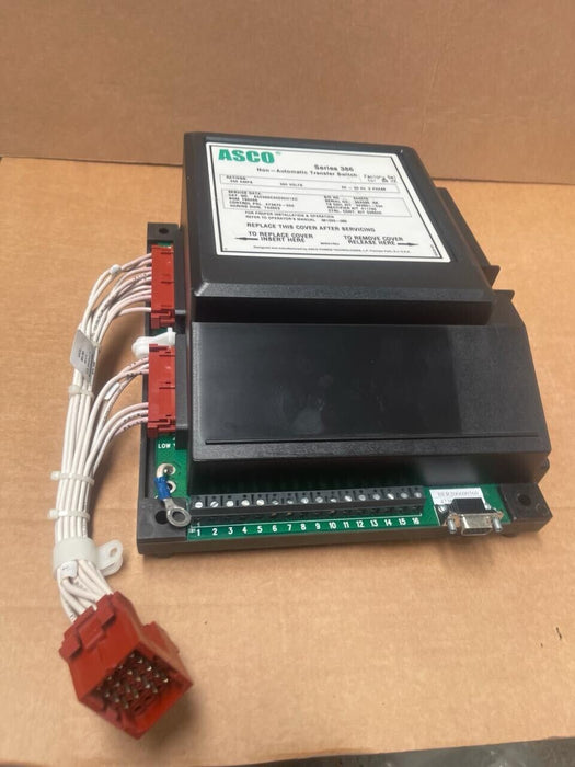 ASCO - Series 386 Control Panel 473670-004 - non-automatic transfer switch