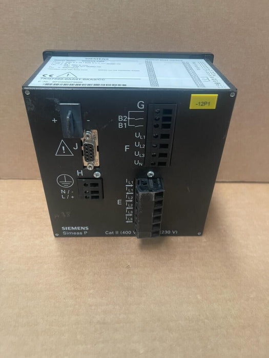 SIEMENS SIMEAS P500 - 7KG7500-0AA01-0AA0/CC - Power Meter