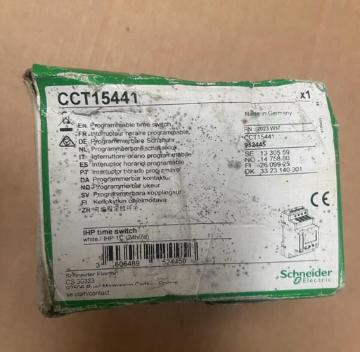Schneider Electric IHP Time Switch - CCT15441 - Programmable Time Switch