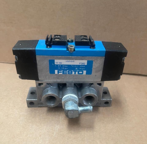 Festo - J-5/2-D-01 (Part Number: 161062) - Pneumatic 5/2 Bistable Valve