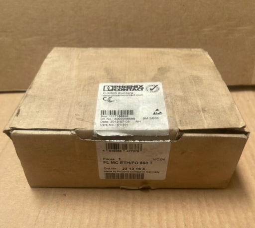 Phoenix Contact - 2313164 - FL MC ETH/FO 660 T - Ethernet T-Coupler Media Conver