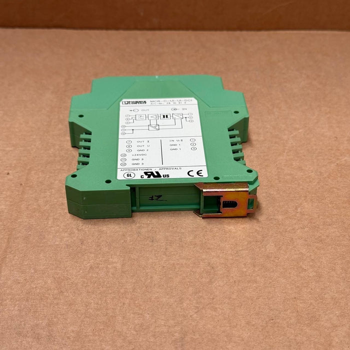 Phoenix Contact – 2810913 MCR‑C‑UI‑UI‑DCI – 3‑Way Signal Isolator, 0–10 V/4–20mA