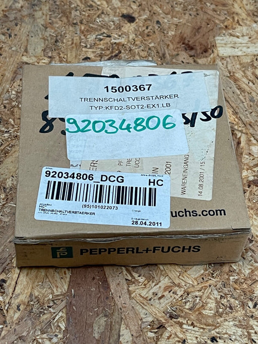 Pepperl+Fuchs - KFD2-SOT2-EX1.LB (038358) - Intrinsically Safe Signal