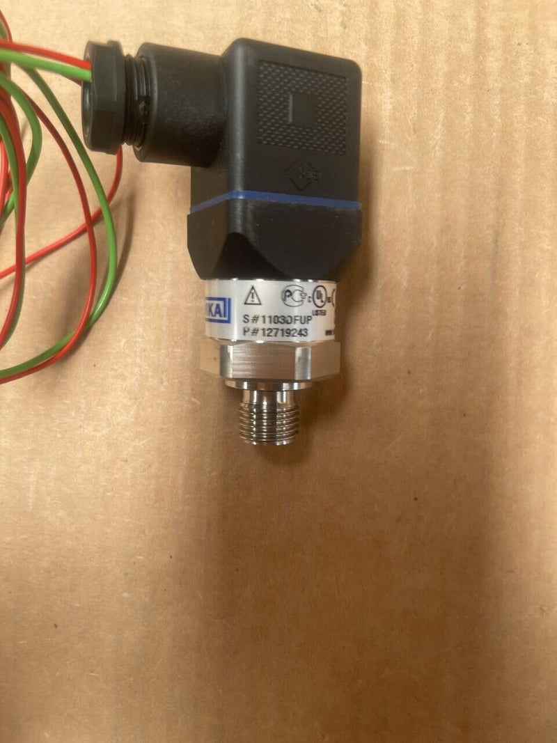 WIKA - 12719243 - A-10 Series Pressure Sensor, 0 to 2.5 bar, 4-20 mA Output
