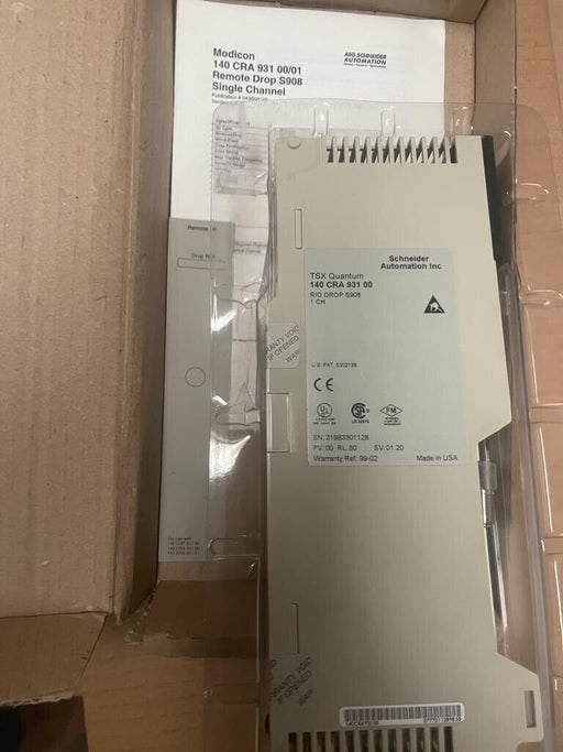 Schneider Electric TSX Quantum 140CRA93100 RIO DROP S908 /  1 CH