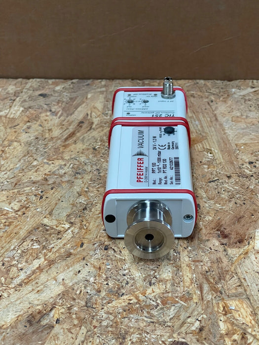 Pfeiffer – PPT100 PTR33130 – Digital Pirani Vacuum Transmitter, 1×10⁻³ to 1000mb