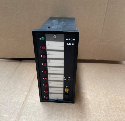 EAO – LSE08-722.600 – 8-Channel Alarm Indicator Panel 230 V AC