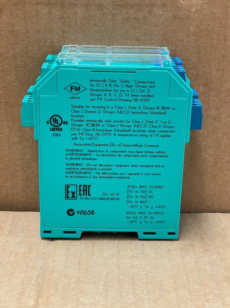 Pepperl+Fuchs – KFD2‑PT2‑EX1‑5 (72023) – 1‑Channel Potentiometer Converter