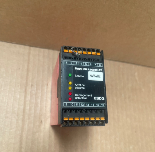 Bircher Reglomat – ESD3-04-24ACDC Safety Controller / Switch – 24 VAC/DC