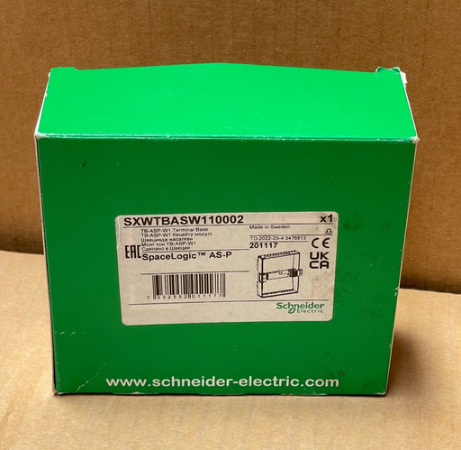 Schneider Electric – SXWTBASW110002 – TB‑AS Terminal Base for AS‑P SpaceLogic