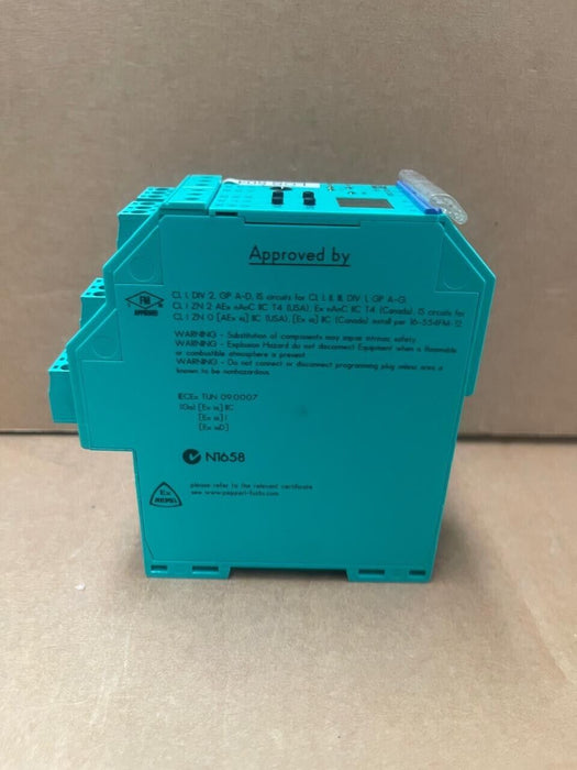Pepperl+Fuchs - KFD2-CRG2-Ex1.D - 1-Channel Isolated Barrier Transmitter Power
