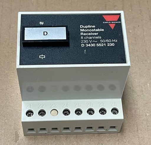 Carlo Gavazzi – D34305521230 – Dupline® 8‑Channel PNP Output Module 230 VAC
