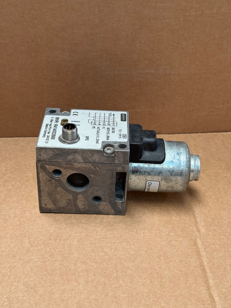NIMAK – R414002568 – Proportional Pressure Control Valve, 0–10 bar, 24 VDC, 4–20