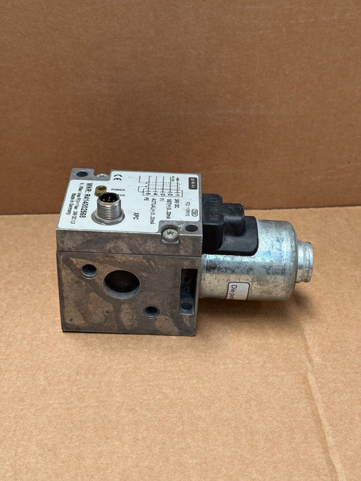 NIMAK – R414002568 – Proportional Pressure Control Valve, 0–10 bar, 24 VDC, 4–20