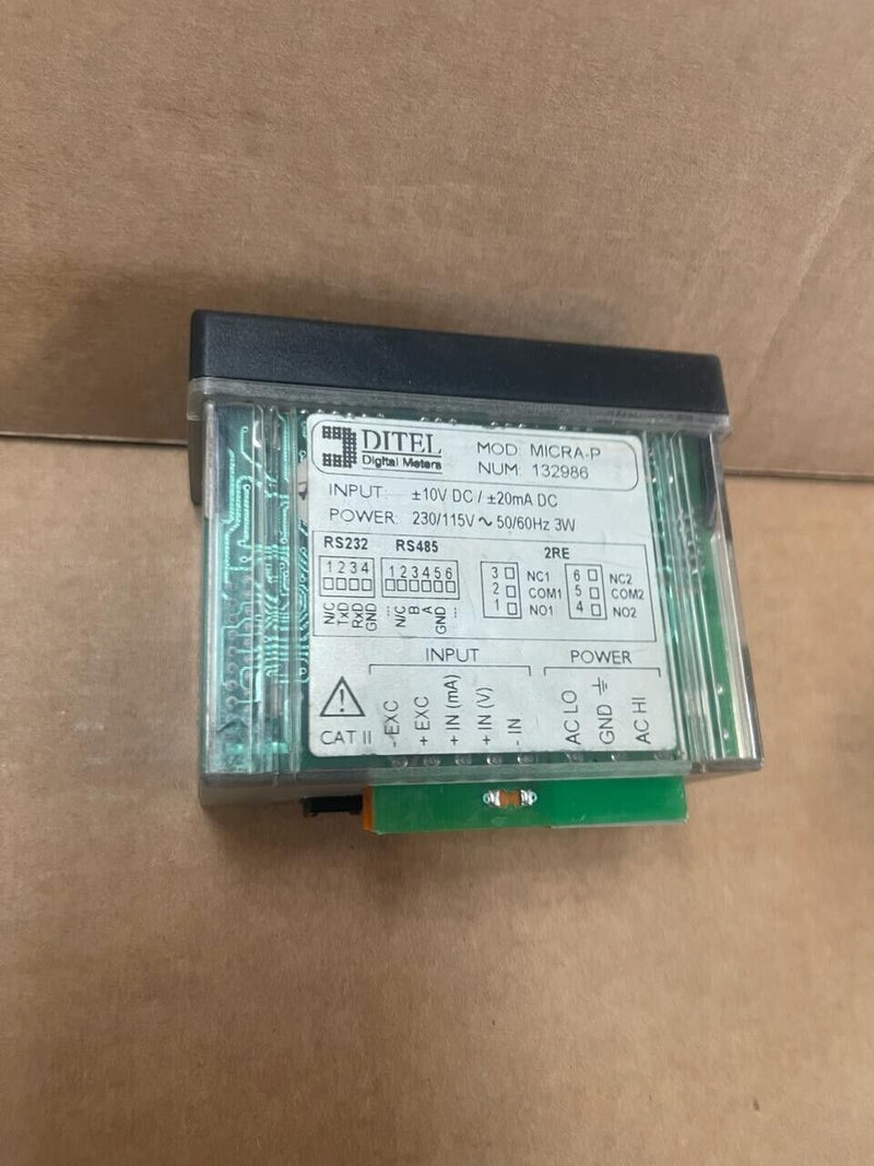 DITEL - MICRA-P - 132986 - Digital Panel Meter