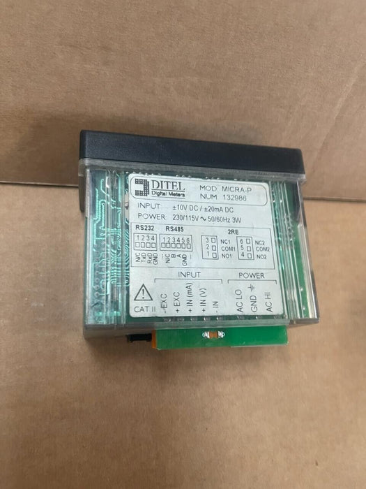 DITEL - MICRA-P - 132986 - Digital Panel Meter
