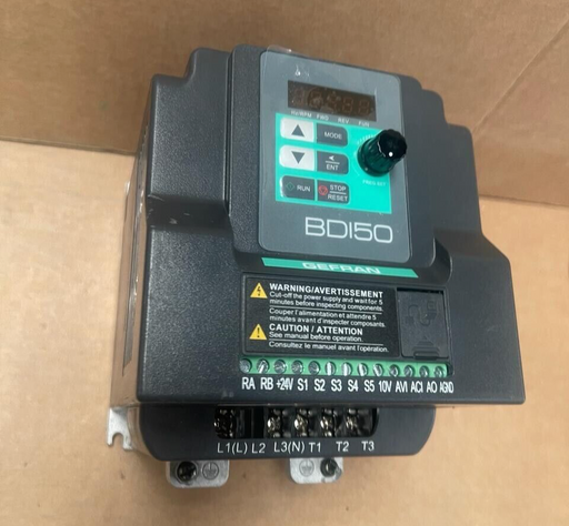 GEFRAN - BDI50-2015-KXX-2M-P-F - 1.5kW/2HP - AC Speed Drive